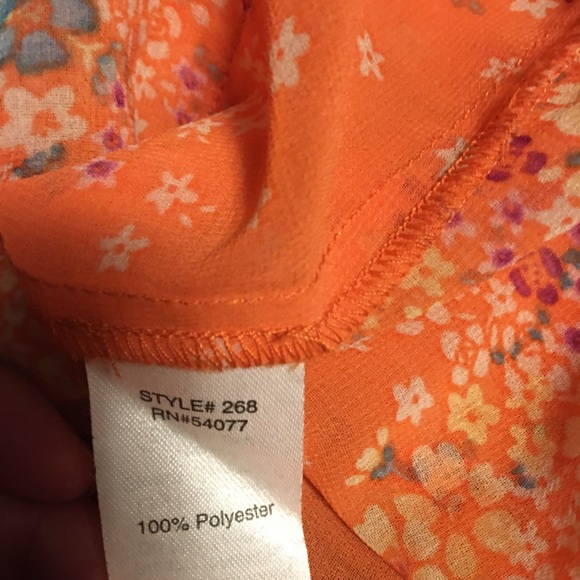 CAbi Orange Merrow Edge Tank Top Size S - Picture 7 of 7